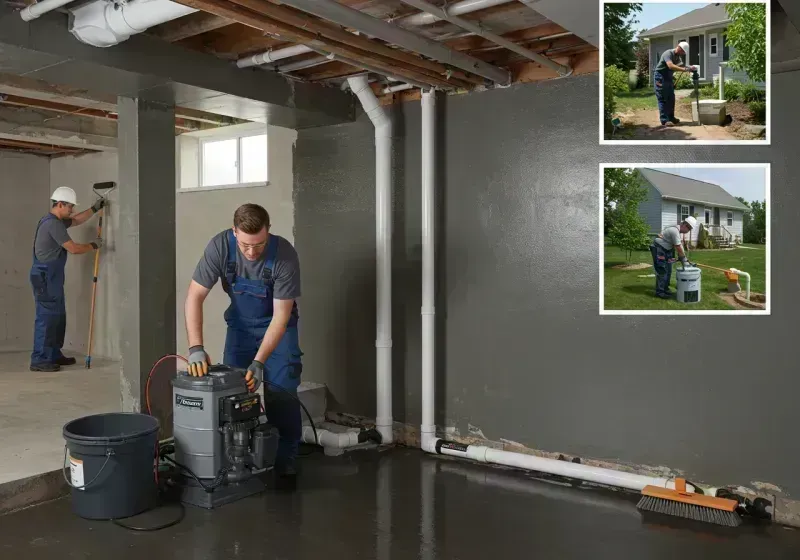 Basement Waterproofing and Flood Prevention process in Bolingbrook, IL